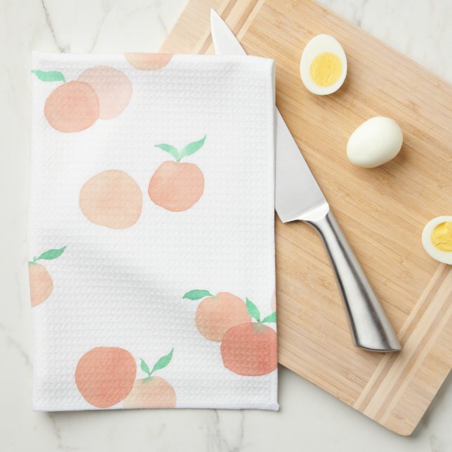 Pequeños trajes - toallas de cocina naranja (Doblado Cuarto)