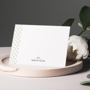 Pequeños triángulos tarjetas de notas personalizad