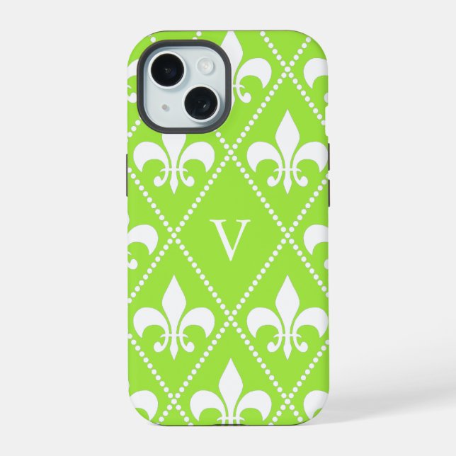 Pera Fleur de Lis con monograma (Reverso )