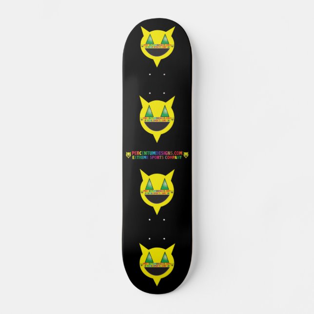 PERCENTUMDESIGNS.COM 3 Skateboard (Anverso)