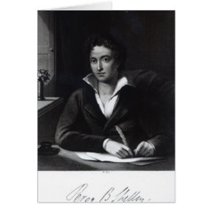 Percy Bysshe Shelley, grabado por William Holl