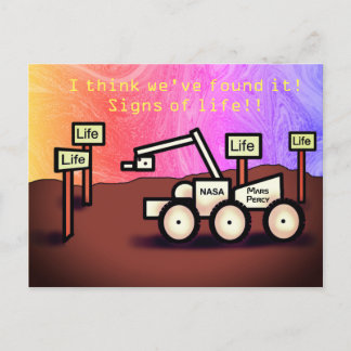 PERCY MARS RÓTULOS de la postal de la vida por Jet