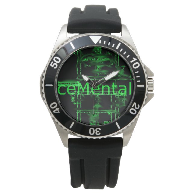 perder el tiempo con este reloj ceMental! (Anverso)