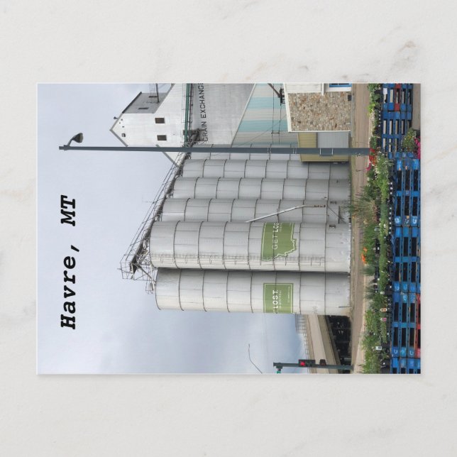 Perder en la postal de Montana (Anverso)