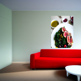 Perderloma humano tostado | Poster de arte de IA