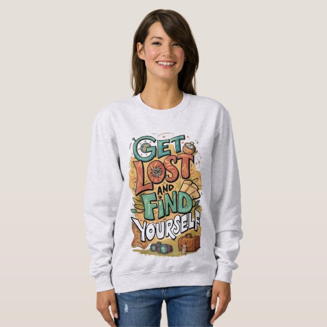 perderse y encontrar una sudadera (Anverso completo)