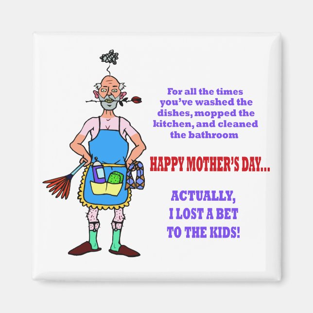 Perdí Una Apuesta Al Imán Infantil (Frente)