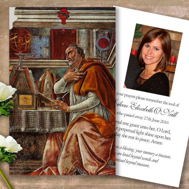 Pérdida católica de tarjetas de simpatía de la ora (catholic, religious, celebration of life, in loving memory of, prayer cards for bereavement)