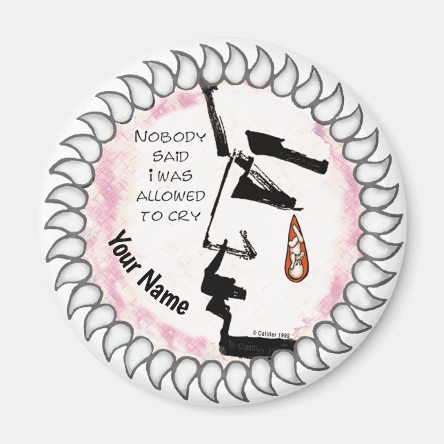 pérdida de imán de bebé (Frente)