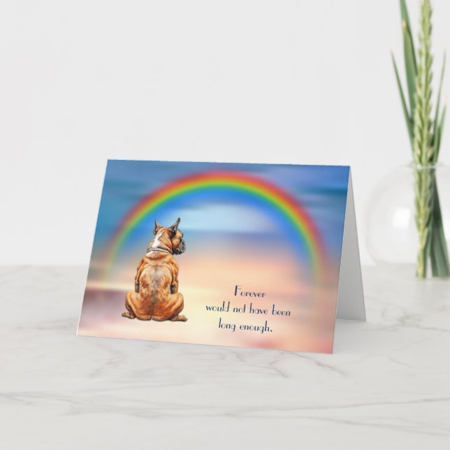 Pérdida de la tarjeta de simpatía del arco iris de (Anverso)