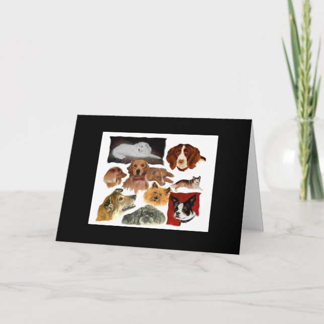 Pérdida de una tarjeta de simpatía para perros Mas (Anverso)