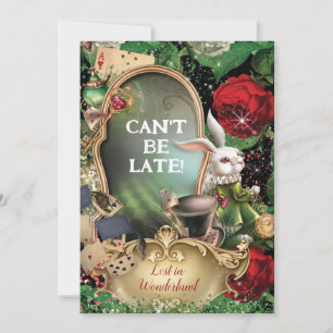 Perdida en la invitación a la fiesta de los Jardín