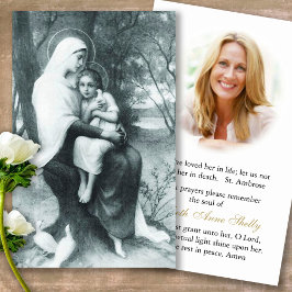 Pérdida funeraria Tarjetas de Simpatía de Oración 