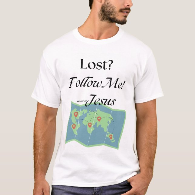 ¿Perdido? Camiseta (Anverso)