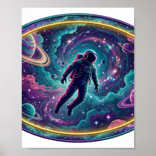 Perdido en la Nebulosa — Arte Espacial de Astronau