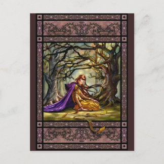 Perdido en la postal de maderas