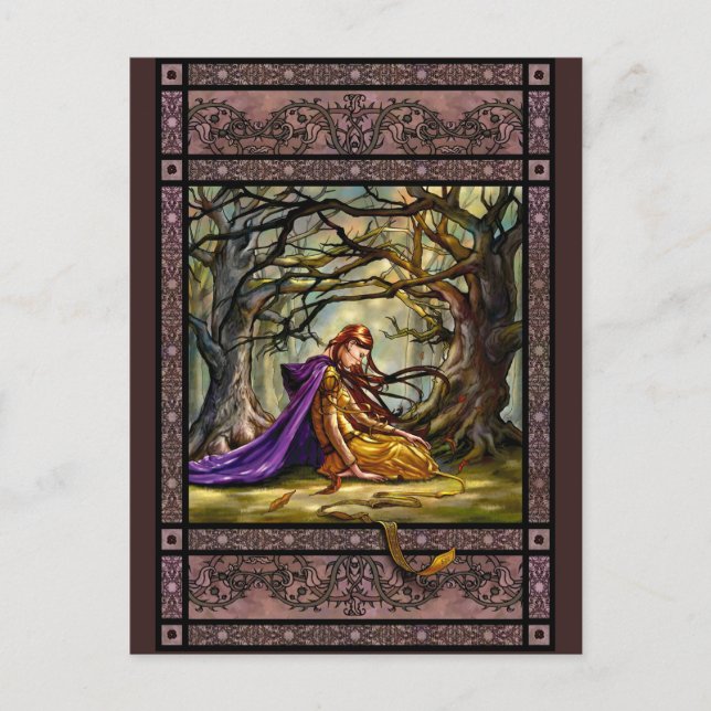 Perdido en la postal de maderas (Anverso)