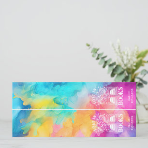 Perdidos en libros Marcadores Rainbow Swirl 2 en 1