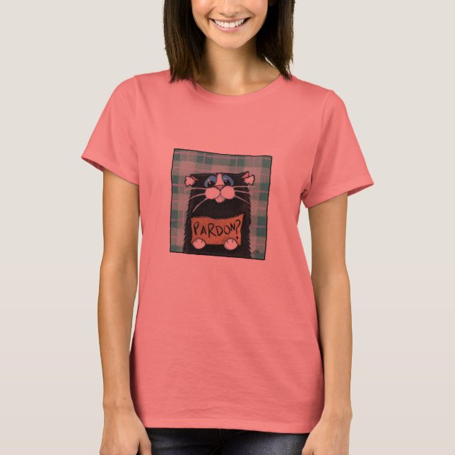 ¿Perdón? Camiseta Cute Cat (Anverso)