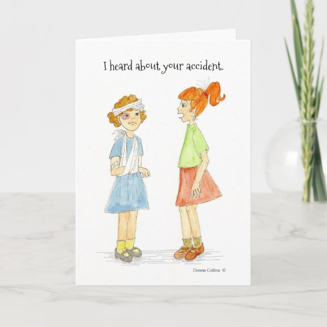 Perdón por tu tarjeta de accidente (Anverso)