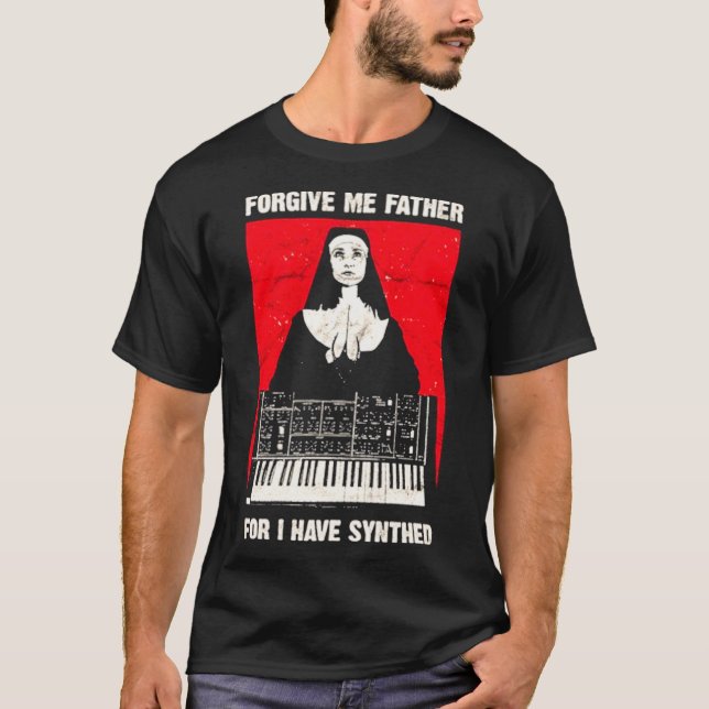 Perdóneme Padre Camiseta Esencial (Anverso)