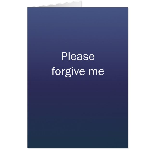 Perdóneme por favor (Frente)