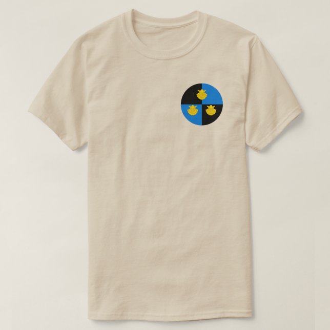 Peregrinos de SCA cuentan camiseta (Diseño del anverso)