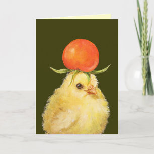 perep con tarjeta de gorra de tomate de cereza