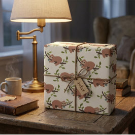 Pereza y Café Papel de Regalo