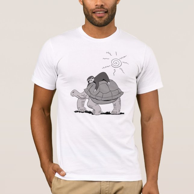 Pereza y camiseta de la tortuga (Anverso)