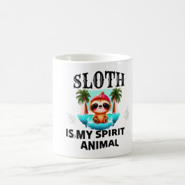 Perezoso es mi animal espiritual - Taza de café li