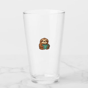 Perezoso Lindo con Taza de Café � Animal Acogedor 