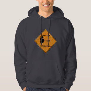 "Perfección bajo sudadera con capucha de