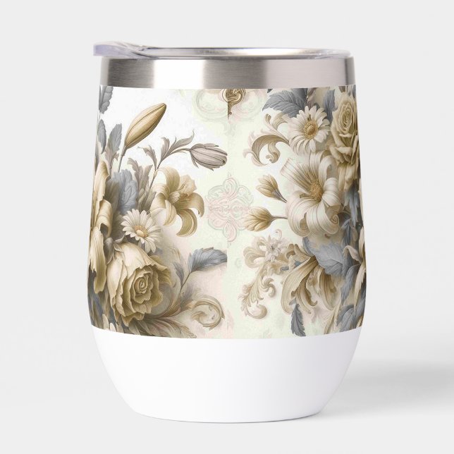 Perfección floral amarilla antigüa (Derecho)