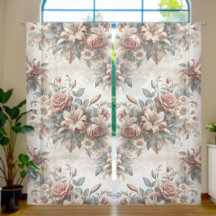 Perfección floral anticuada ligera