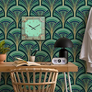 Perfección geométrica en un reloj de pared Art Dec
