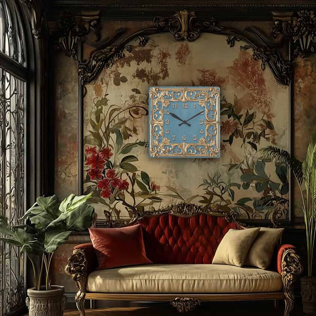 Perfección ornamentada en un reloj de pared Art No (Subido por el creador)