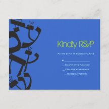 PERFECT BALANCE Bar Bat Mitzvah RSVP Card