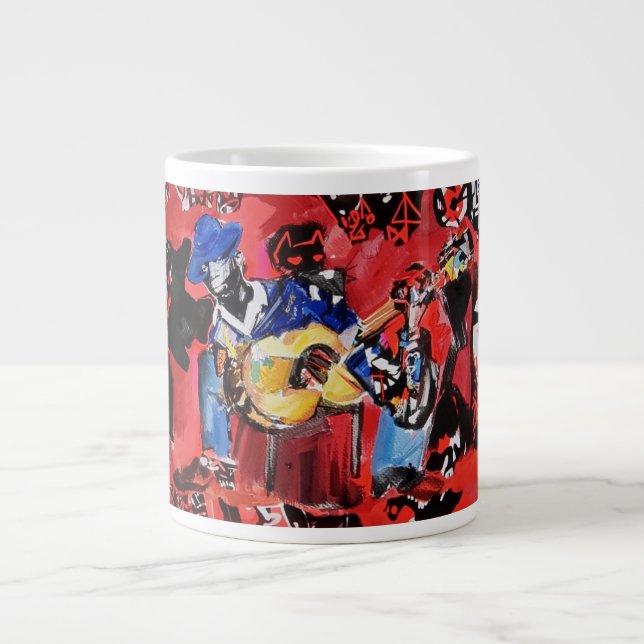 ¡Perfecta taza para los amantes del Blues! (Frente)