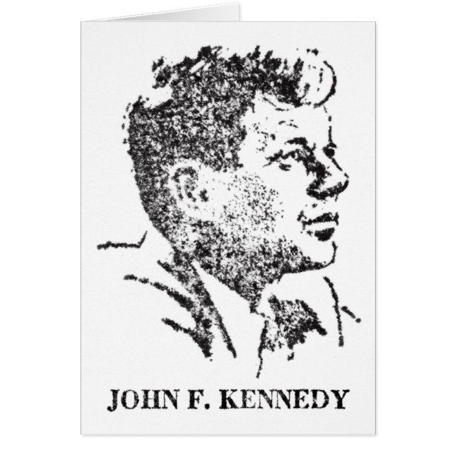 Perfil de 1963 de John F. Kennedy (Frente)
