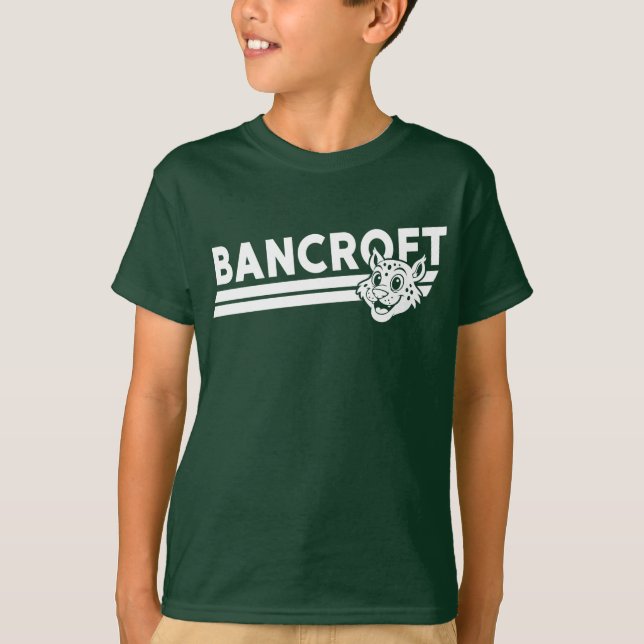 Perfil de Bancroft Bobcat Camiseta verde oscura (Anverso)