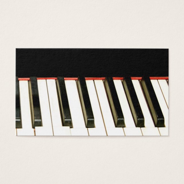 perfil de teclas de piano (Frente)