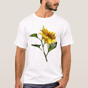 Perfil de una camiseta girasol