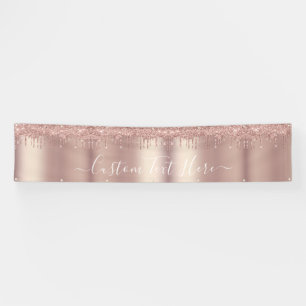 Perforaciones del Purpurina de la pancarta de oro 