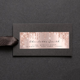 Perforaciones espumosas Rosa de etiquetas de direc