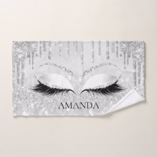 Perforaciones gris plateadas Eyelashes Criba Prín