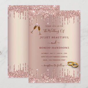 Perforaciones para la invitación a la boda de Purp