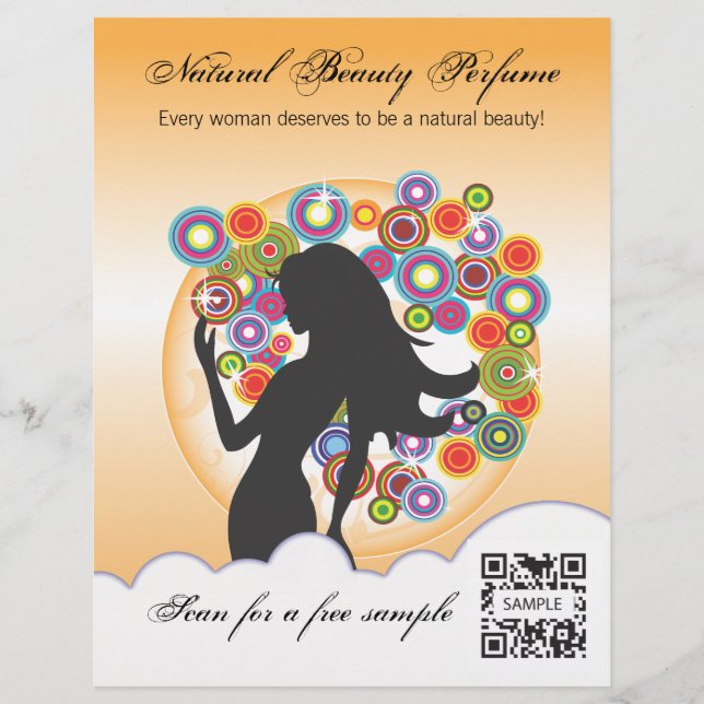 Perfume de plantilla de volante (Frente)