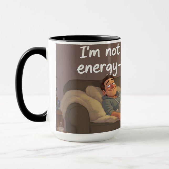 Pergamino de la Tarde – Taza Acogedora y Relatable (Izquierda)