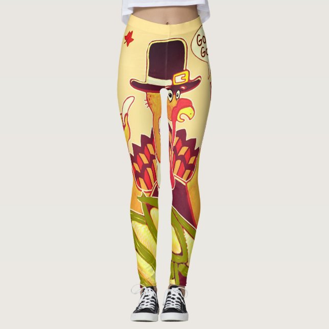 Pergrim Turkey leggings (Anverso)